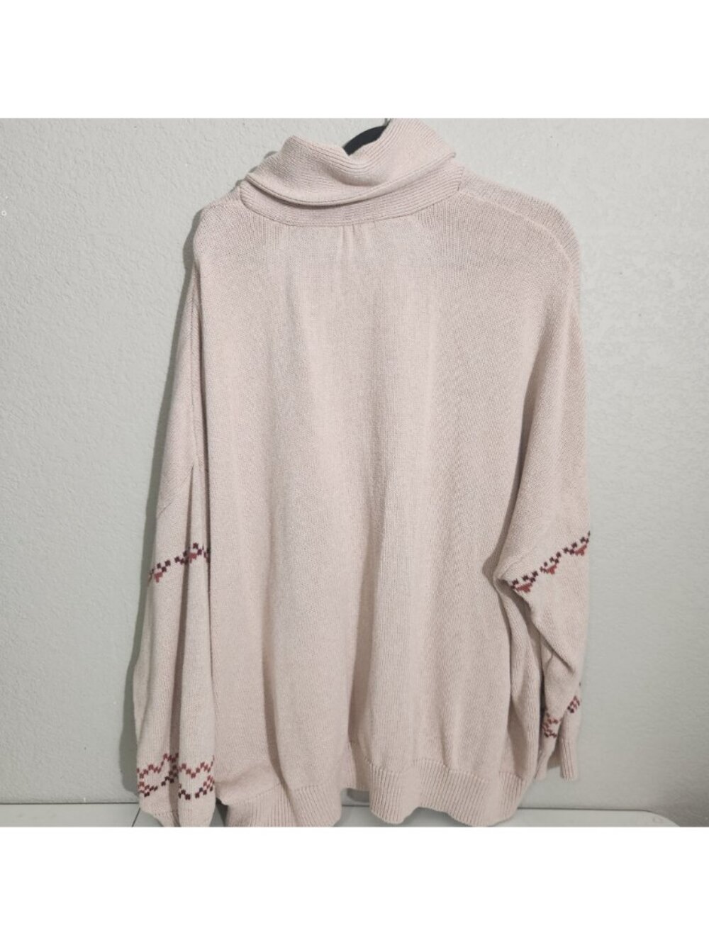 ModCloth Cardigan Womens 4X Beige Hooded Squirrel Print Cotton - Picture 4 of 11